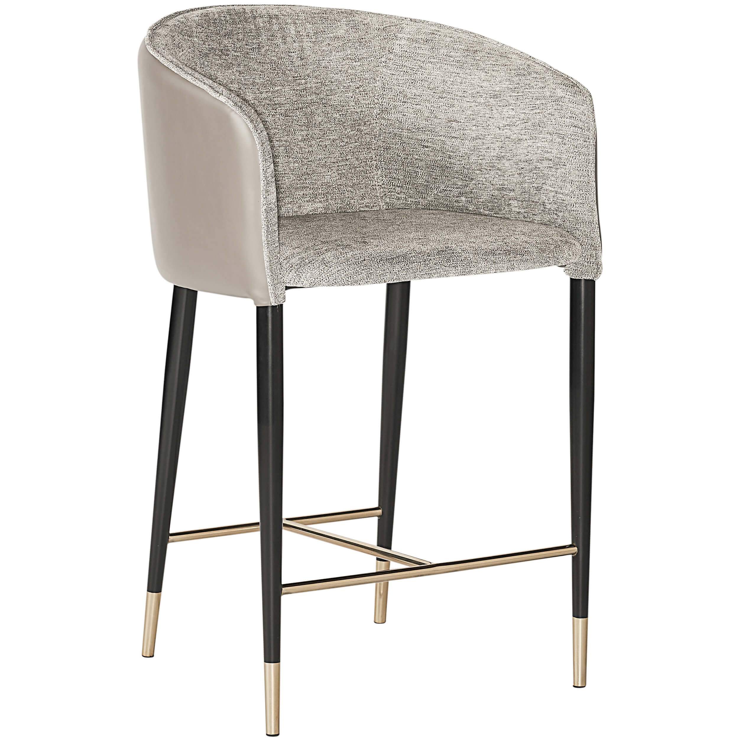 Asher Counter Stool, Flint Grey