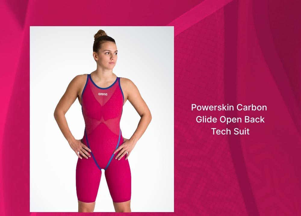 Arena Women's Powerskin Carbon Glide Open Back Tech Suit Swimsuit at