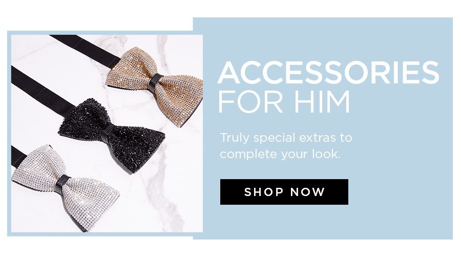Accessories For Him. Truly special extras to complete your look. Shop men's accessories.