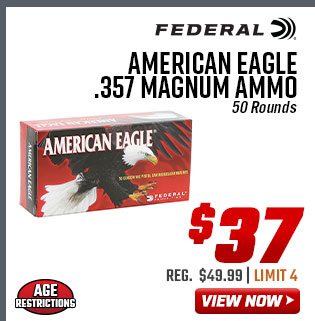 Federal American Eagle .357 Magnum Ammo