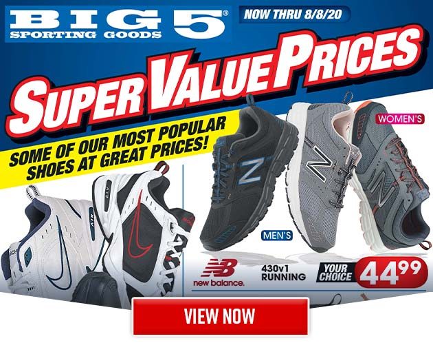 big 5 shoe sale
