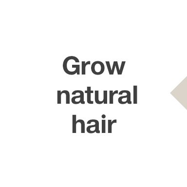 Grow natural hair