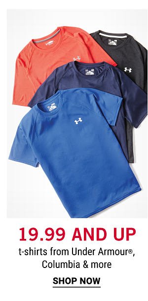 19.99 and up t-shirts from under Armour®, Columbia & more. Shop.