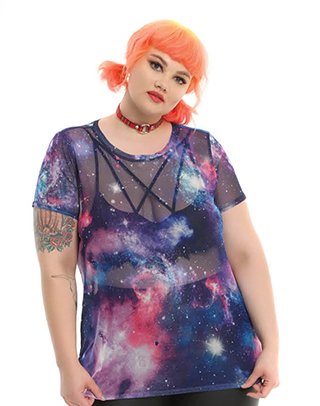 Galaxy Mesh Tee