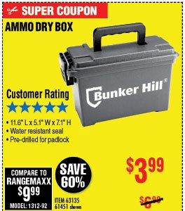 Ammo Dry Box