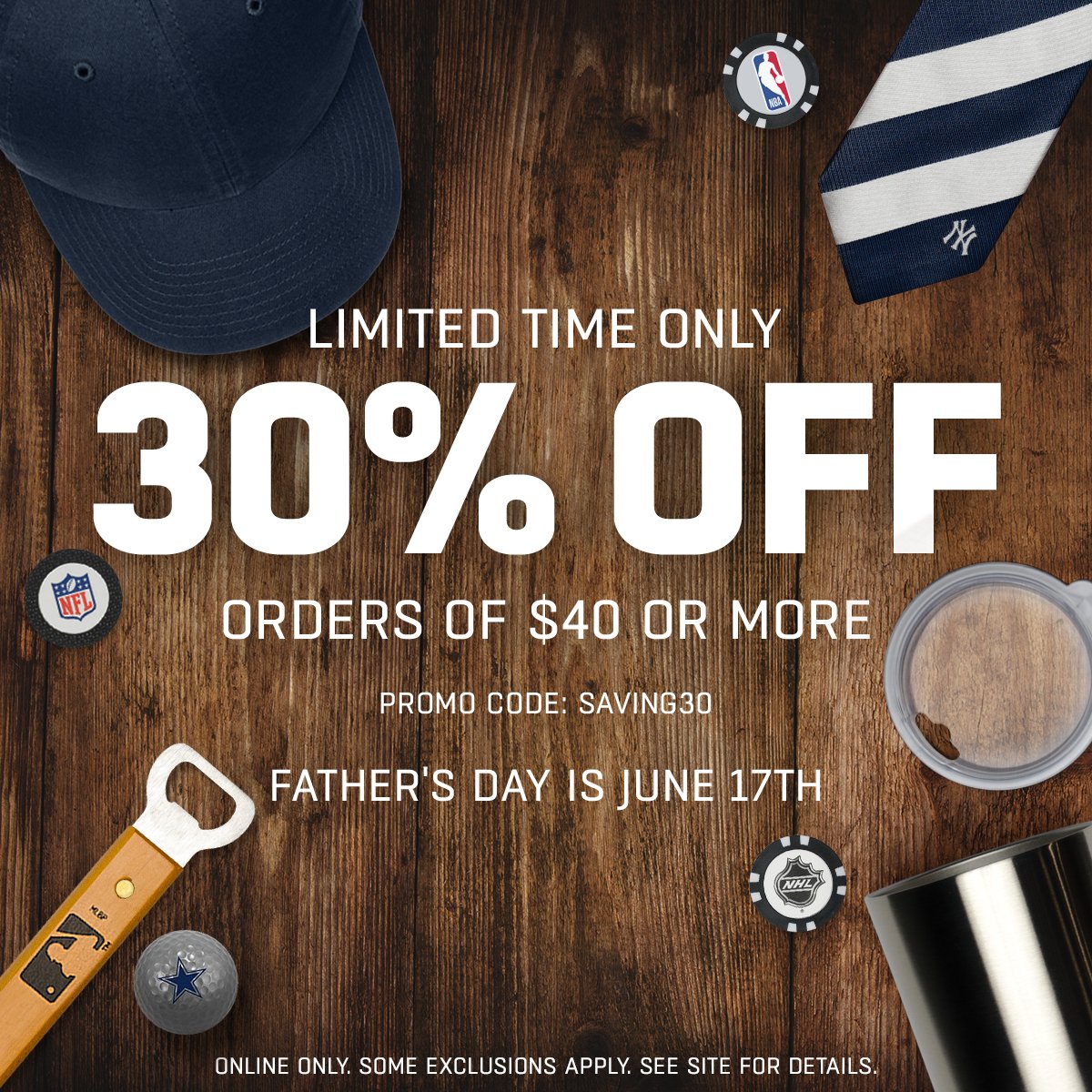 30% Off Sitewide