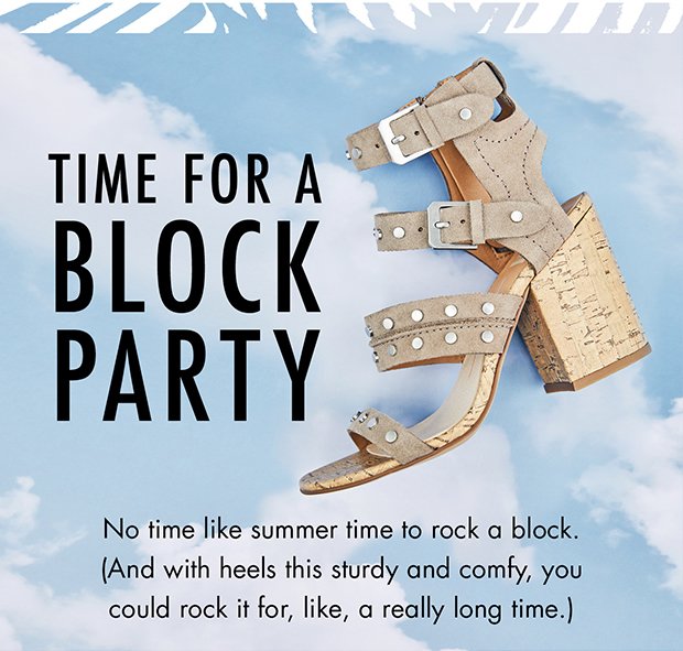 TIME FOR A BLOCK PARTY