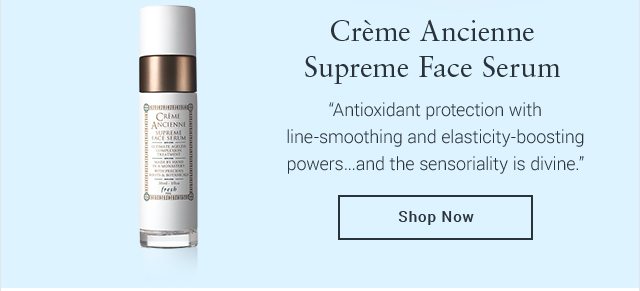 Crème Ancienne Supreme Face Serum