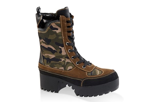 Platform Lace Up Combat Boots