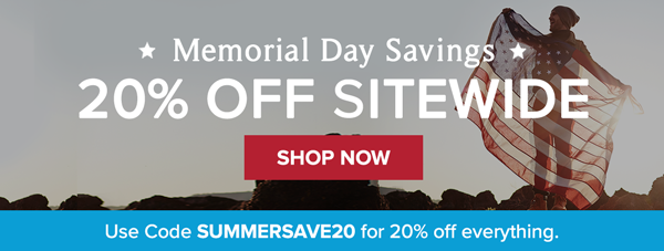 Memorial Day Sale | Shop Now