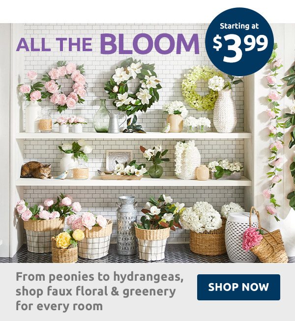All The Bloom Starting at $3.99