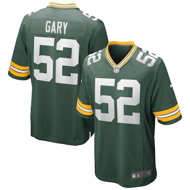  Nike Rashan Gary Green Game Jersey