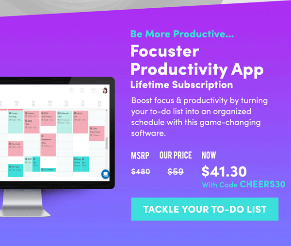 Focuster Productivity App | Tackle Your To-Do List