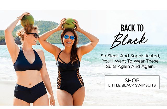 Back To Black - Shop Little Black Swimsuits