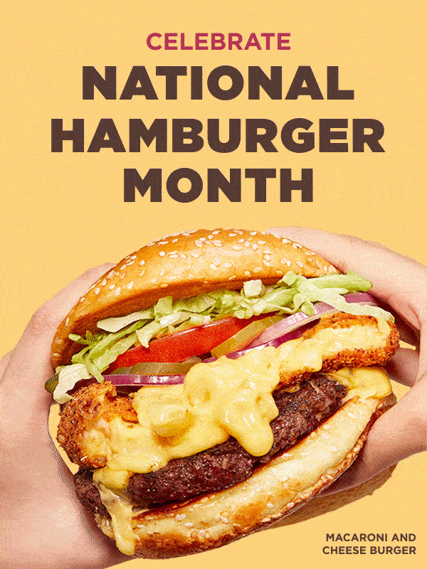 Celebrate National Hamburger Month