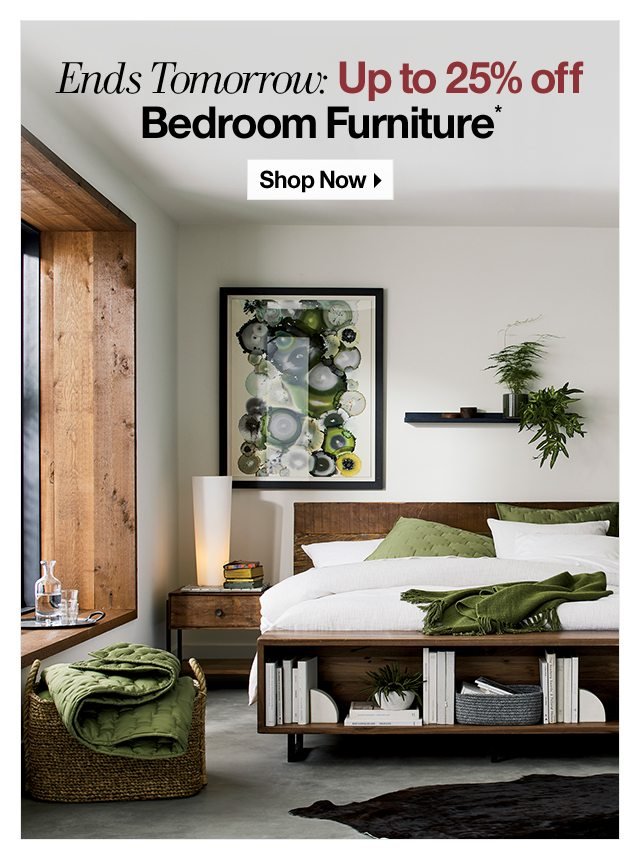 Don T Snooze Bedroom Furniture Sale Ends Tomorrow Crate