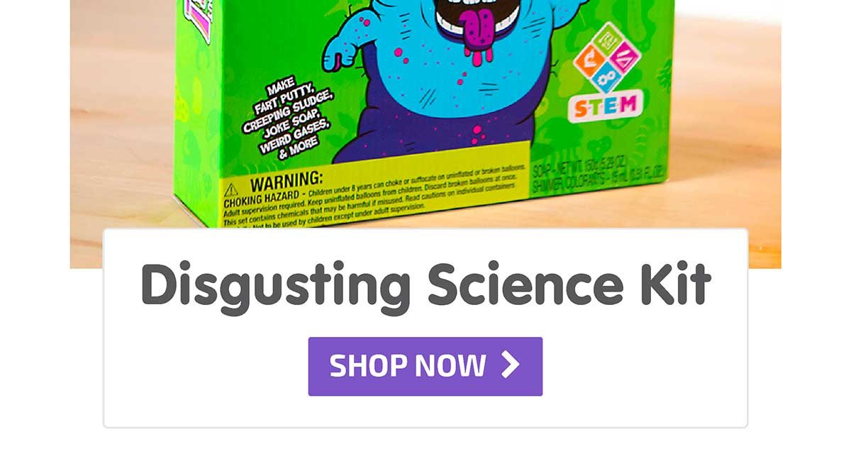 Disgusting Science Kit - Shop Now