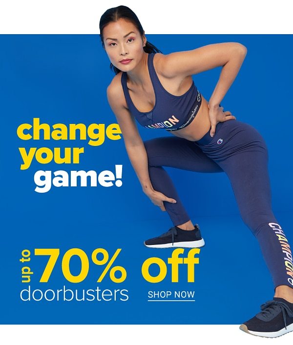 Change your game! Up to 70% off Doorbusters. Shop Now.