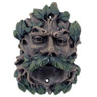 Wall Mounted Greenman Bottle Opener