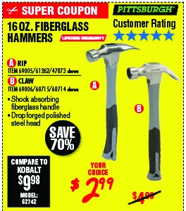 16 oz. Fiberglass Rip Hammer