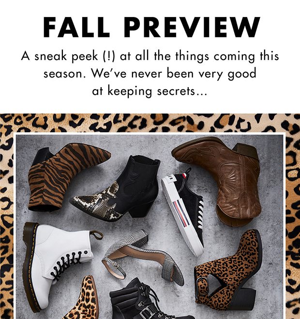 FALL PREVIEW