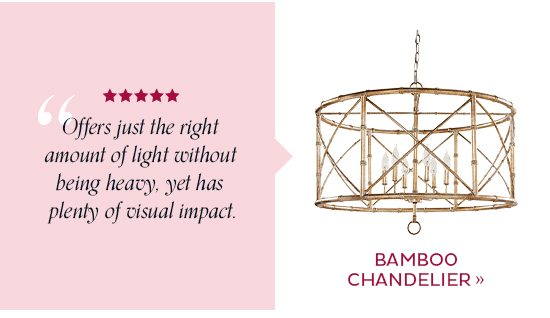 Bamboo Chandelier