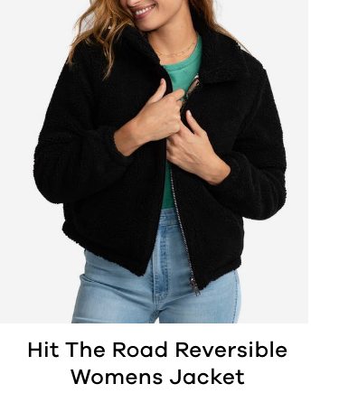 Billabong Hit The Road Reversible Womens Jacket