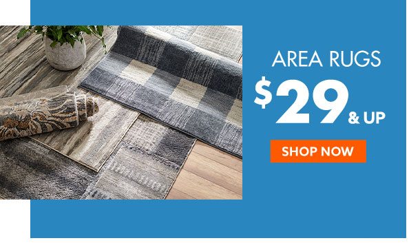 $29 & Up Area Rugs