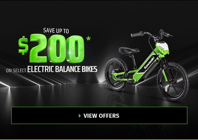 Save Up To $200 On Select Electric Balance Bikes