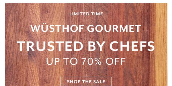 Wusthof Gourmet Sale