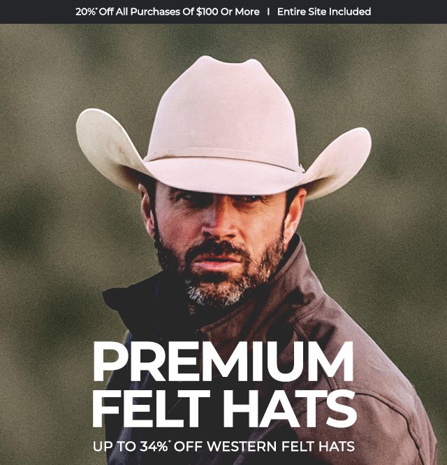 Premium Felt Hats On Sale - Shop Now »