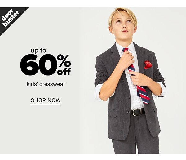 Up to 60% off Kids Dresswear - Shop Now