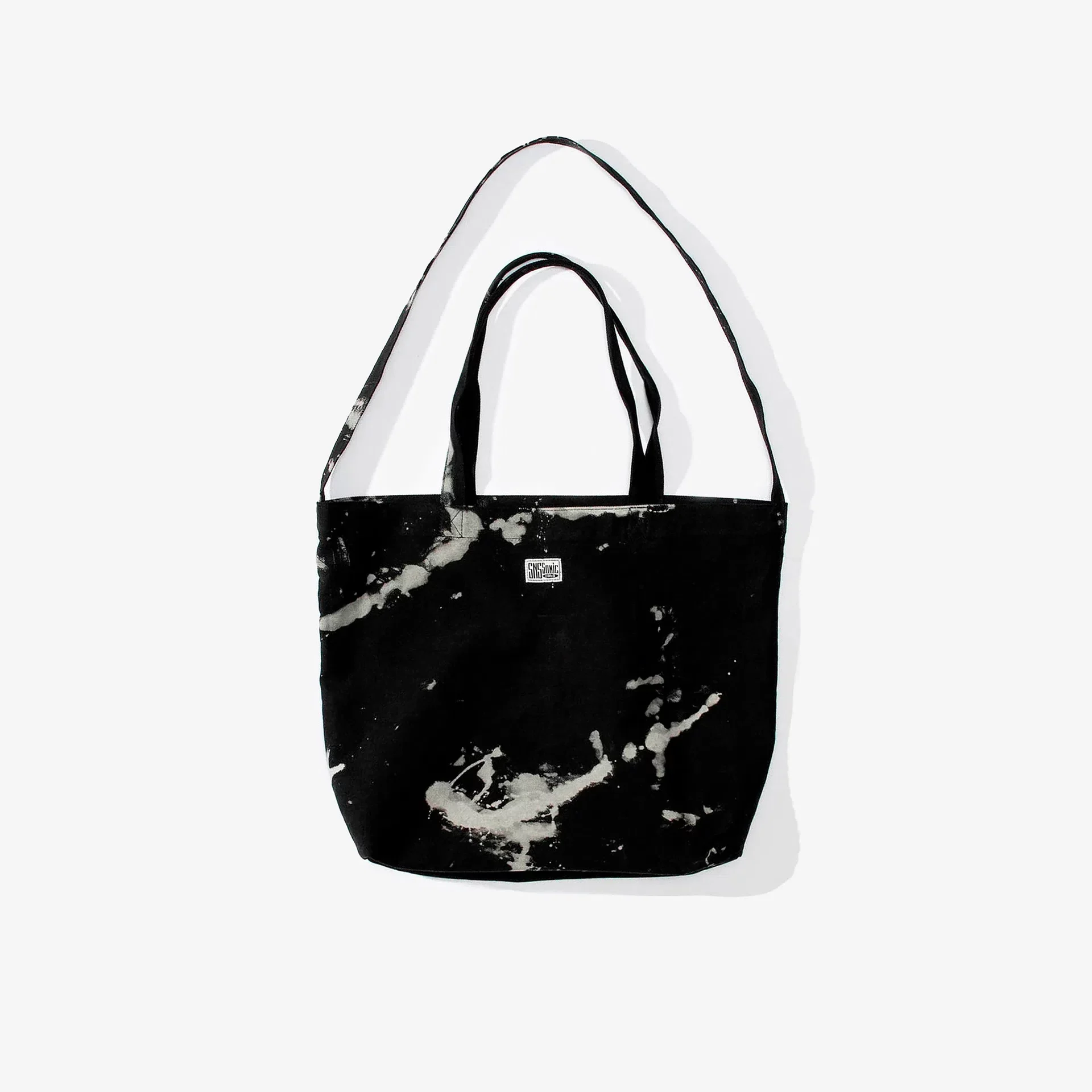 SNS Seasonals Bleached Denim Totebag