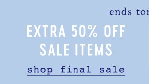 Shop 50% off sale items.