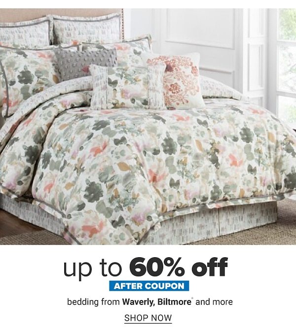Up to 60% off after coupon bedding from Waverly, Biltmore and more. Shop Now.