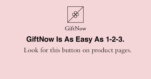 GiftNow is as easy as 1-2-3