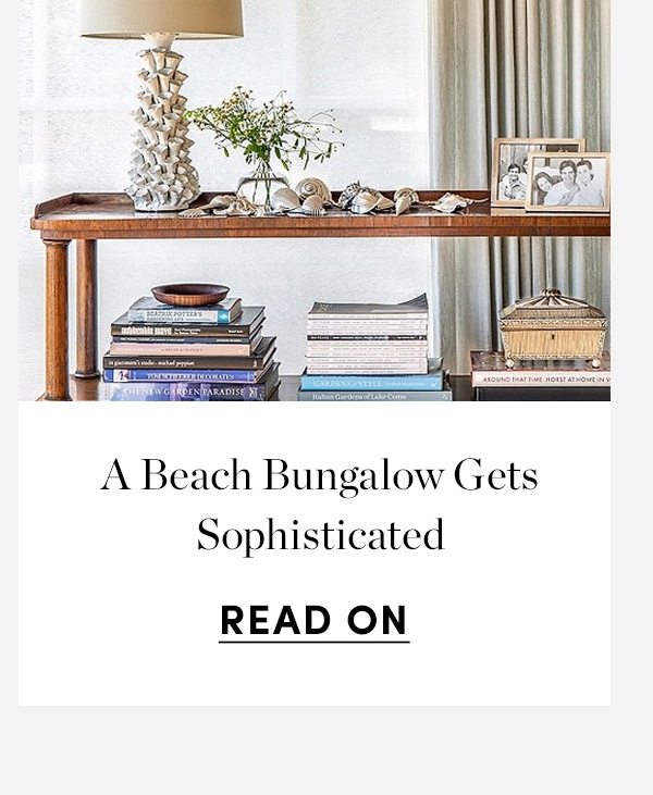 a beach bungalow gets sophisticated