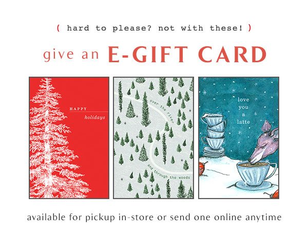 Give An E-Gift Card