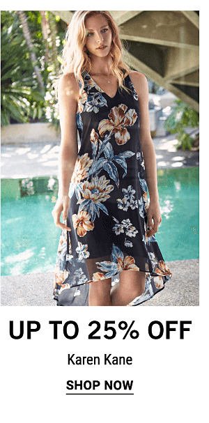 Up to 25% off Karen Kane. Shop Now.