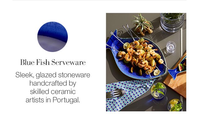 Blue Fish Serveware