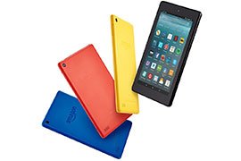 Amazon Fire 7 8GB WiFi Quad-core Tablet (4 color options) w/ Alexa, Special Offers