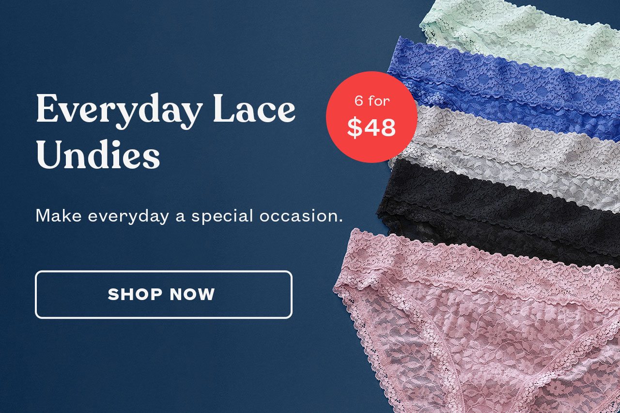Everyday Lace Undies