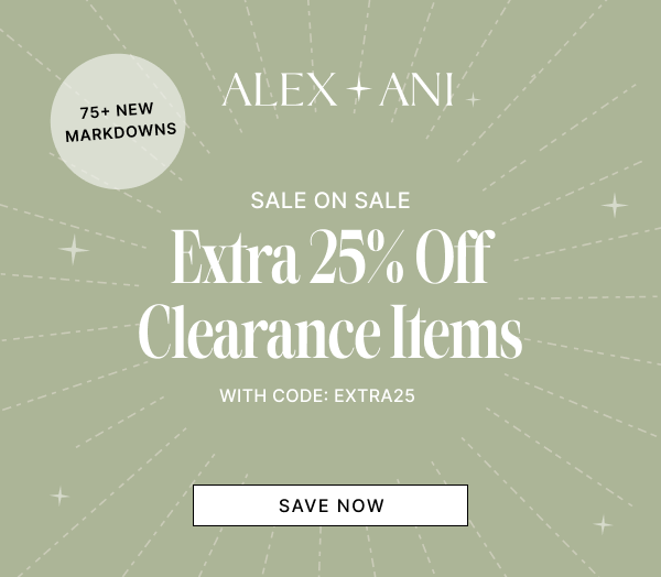 Extra 25% Off Clearance Items | Use Code: EXTRA25