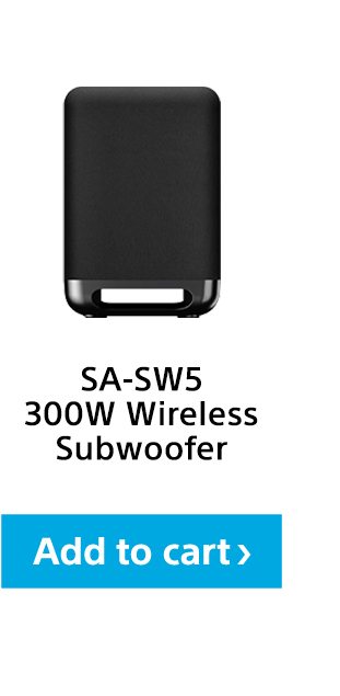 SA-SW5 300W Wireless Subwoofer