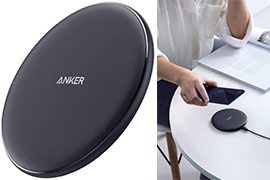 Anker PowerWave 10W Qi-Certified Fast Wireless Charging Pad