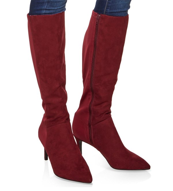 Tall Pointed Toe Boots