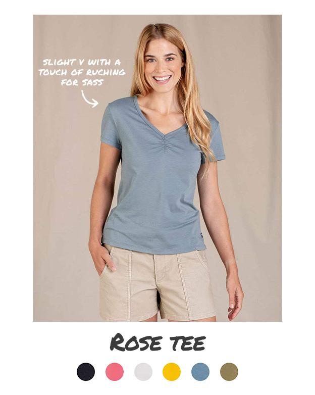 Rose Short Sleeve Tee