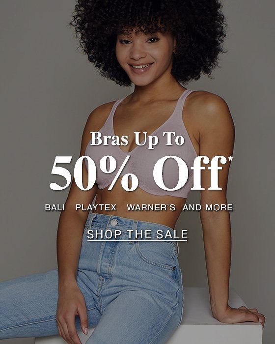 Up to 50% Off Bras