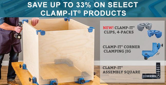 Save Up to 33% on Select Clamp-It Products