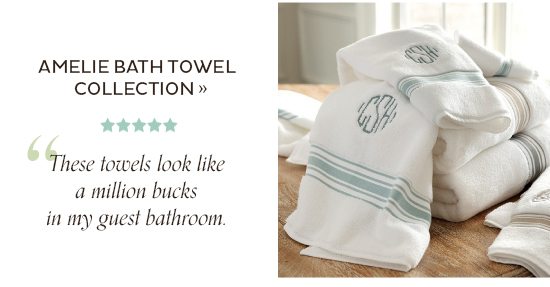 Amelie Bath Towel Collection